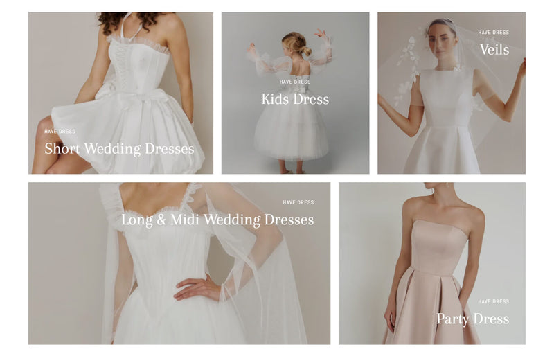 HaveDress store screenshot 2