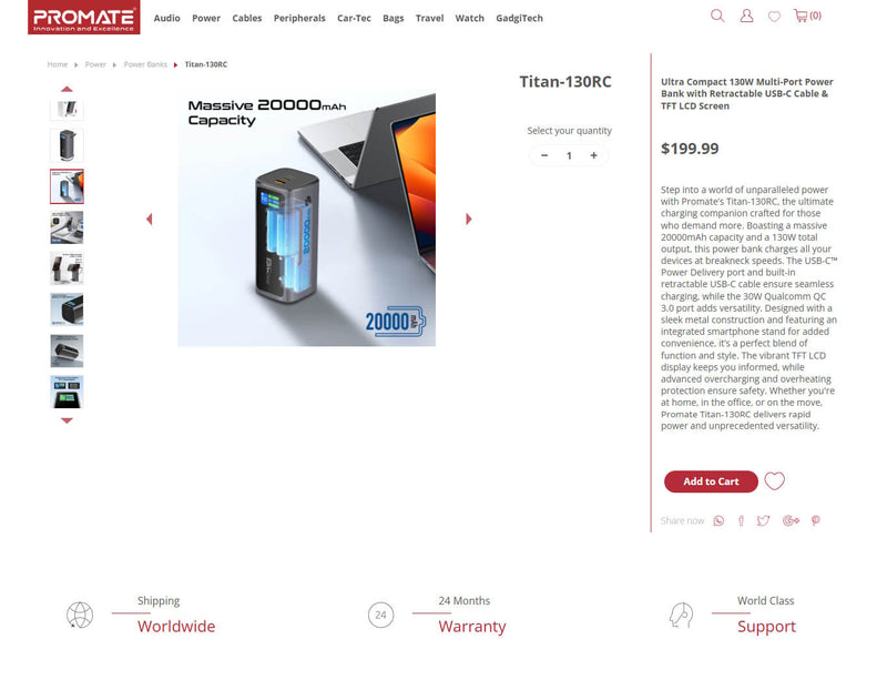 Promate store screenshot 6